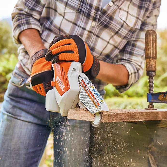 Man Sawing Limb